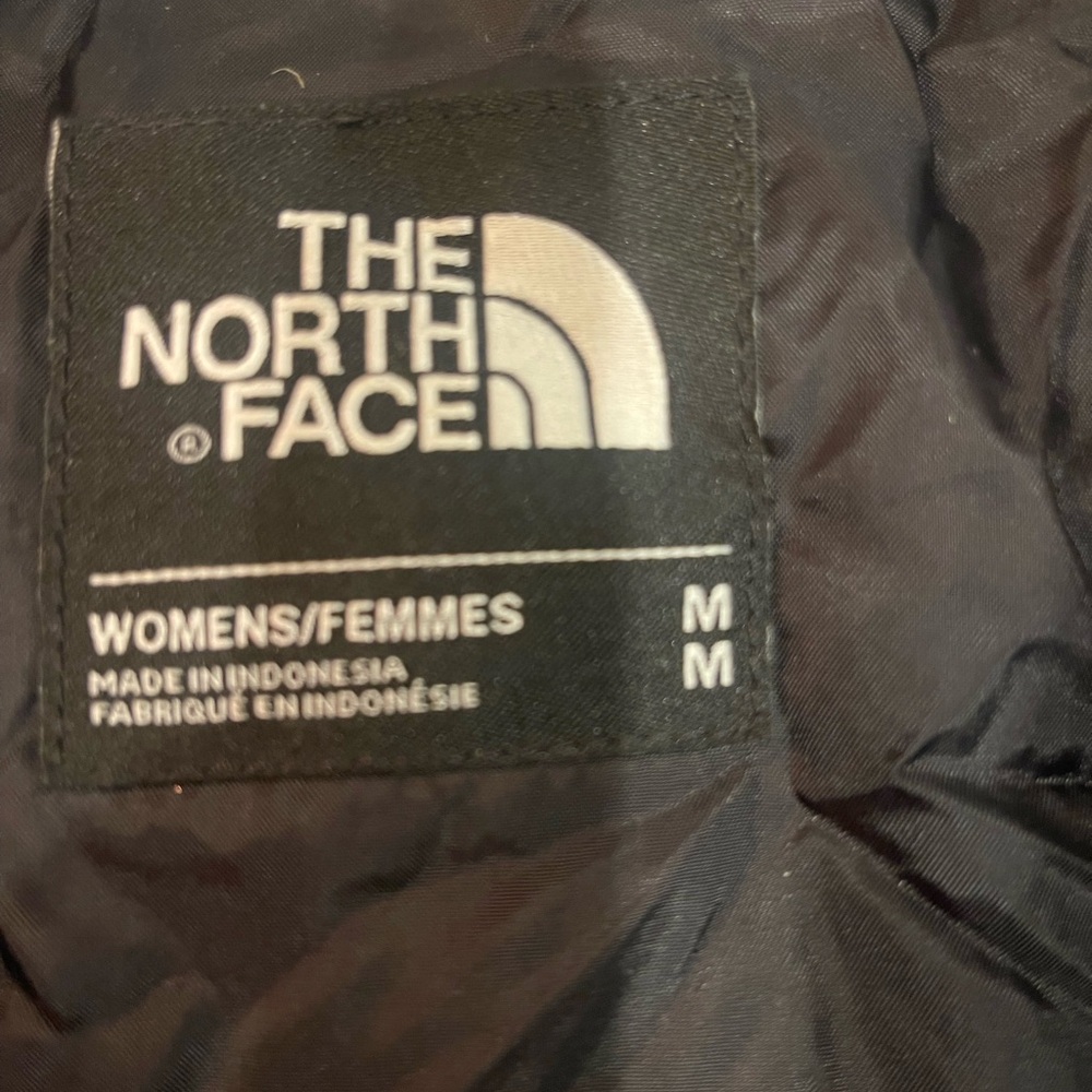The North Face Women’s Down Puffer Jacket Faux Fur Hood Ski Coat Size M - Picture 5 of 13